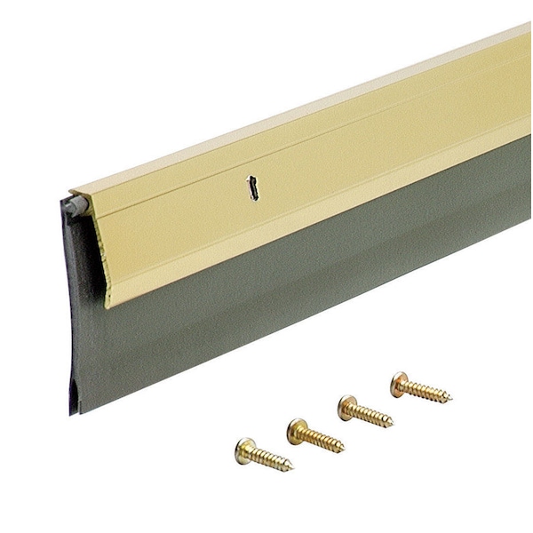 M-D Building Products M-D Building Products Gold Aluminum/Vinyl Sweep For Doors 36 in. L X 2.13 in. 05744 - main